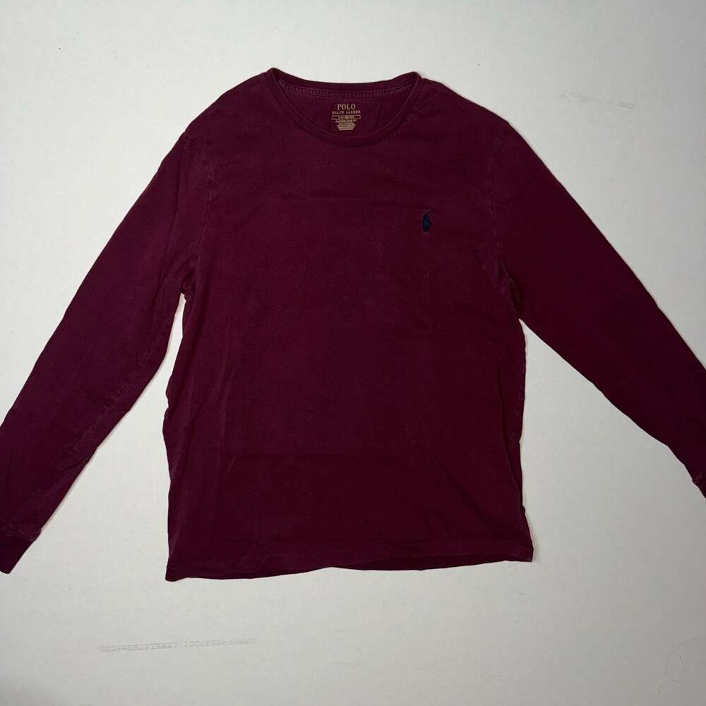Polo Ralph Lauren Custom Slim Fit Long Sleeve T-Shirt Size L